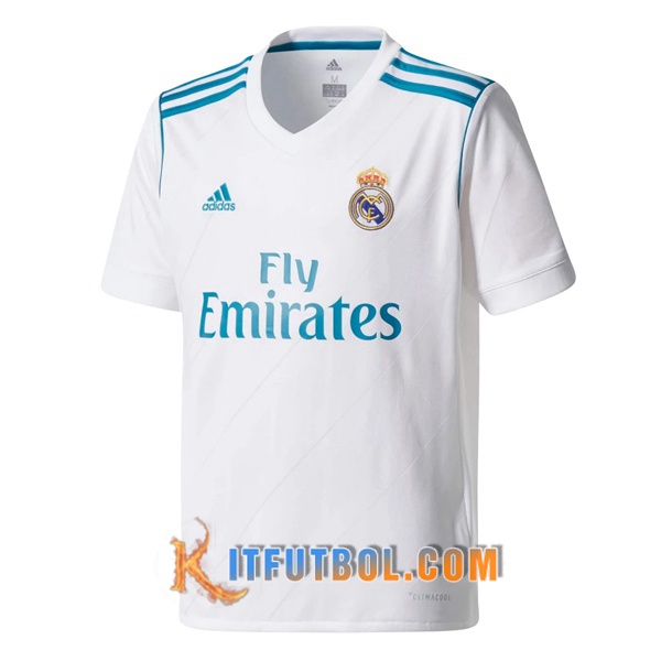 Camiseta Futbol Real Madrid Retro Primera 2017/2018