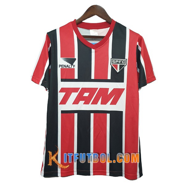 Camiseta Futbol Sao Paulo FC Retro Segunda 1993