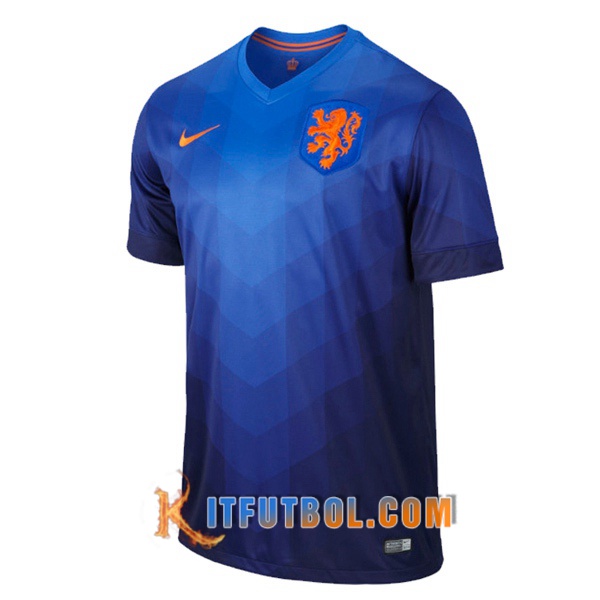 Camiseta Futbol Países Bajos Retro Segunda 2014