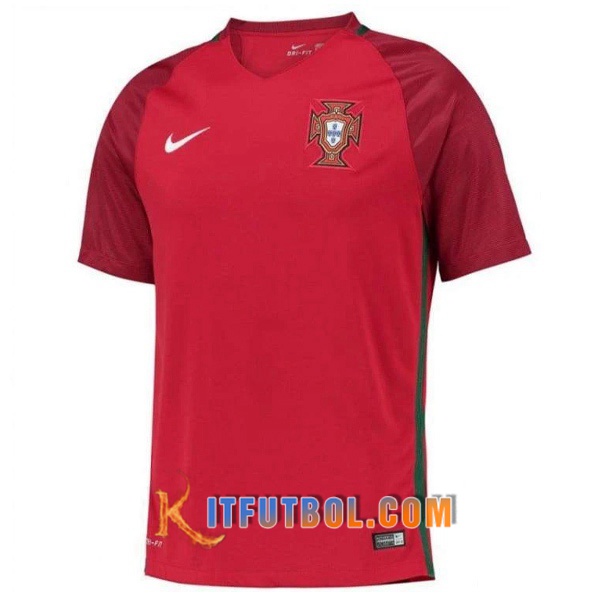 Camiseta Futbol Portugal Retro Primera 2016