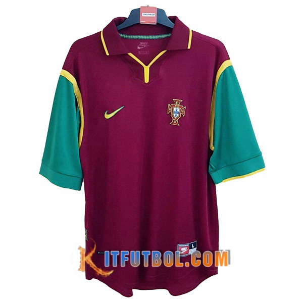 Camiseta Futbol Portugal Retro Primera 1999/2000
