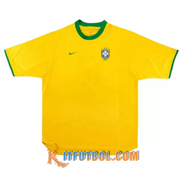 Camiseta Futbol Brasil Retro Primera 2000