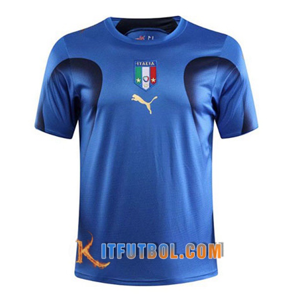 Camiseta Futbol Italia Retro Primera Coupe du Monde 2006