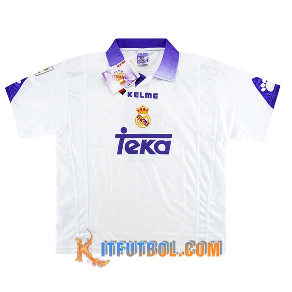 Camiseta Futbol Real Madrid Retro Primera 1997/1998