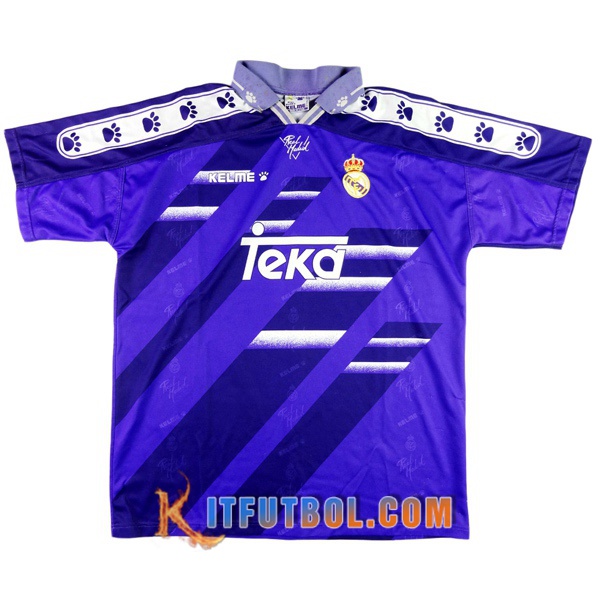 Camiseta Futbol Real Madrid Retro Segunda 1994/1996
