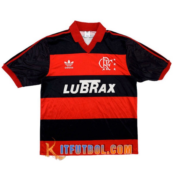 Camiseta Futbol Flamengo Retro Primera 1987/1990