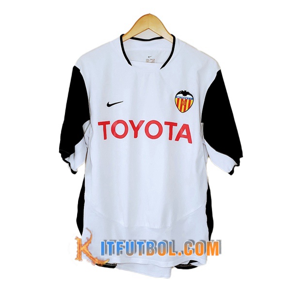Camiseta Futbol Valencia Retro Primera 2003/2004