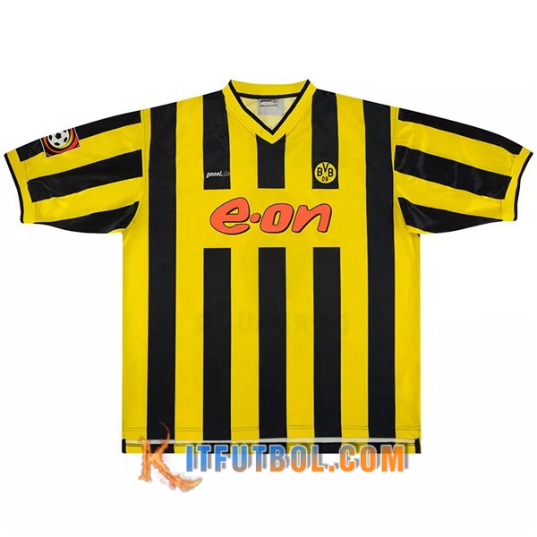 Camiseta Futbol Dortmund BVB Retro Primera 2000/2002
