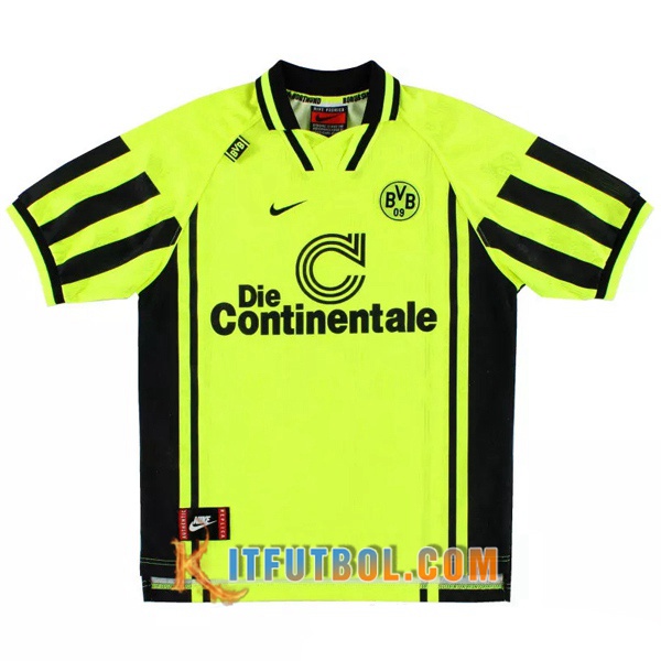 Camiseta Futbol Dortmund BVB Retro Primera 1996/1997