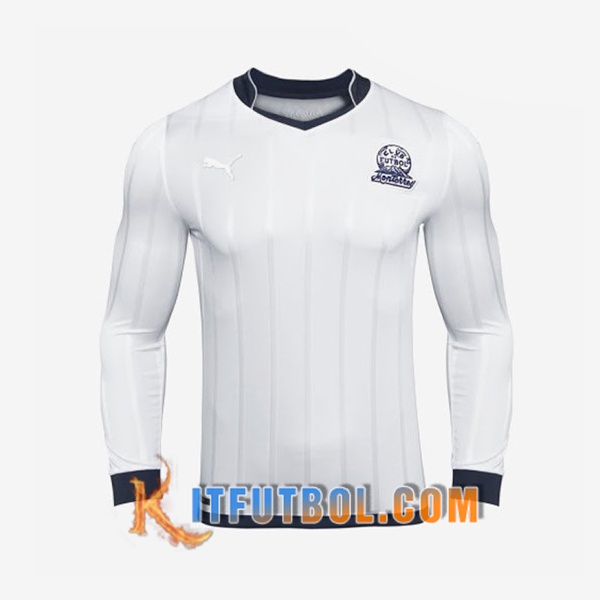 Camisetas Futbol Monterrey 75 Años de Aniversario Manga larga