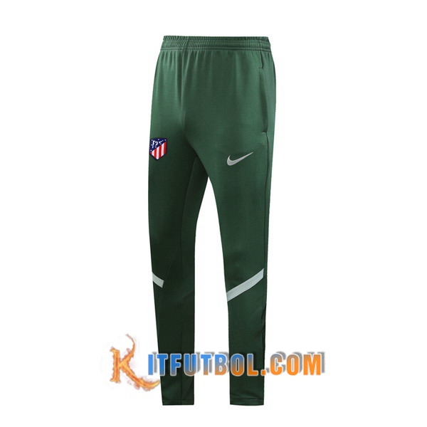 Nueva Pantalones Futbol Atletico Madrid Verde 20/21