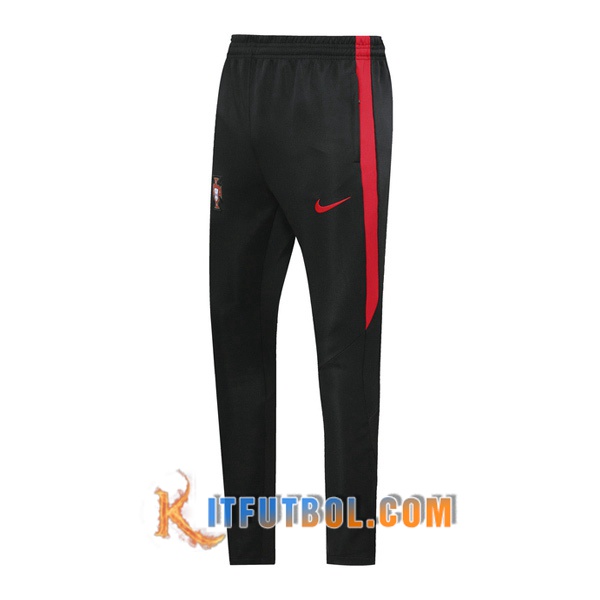 Nueva Pantalones Futbol Portugal Negro 20/21