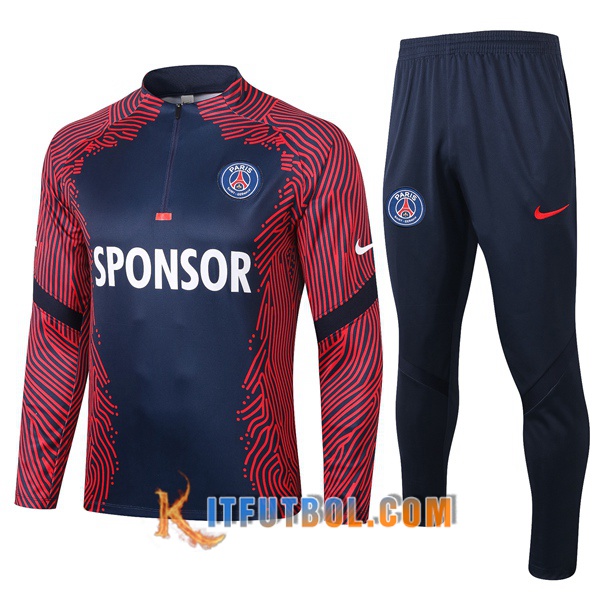 Nueva Chandal Futbol + Pantalones Pairis PSG Azul Royal 20/21