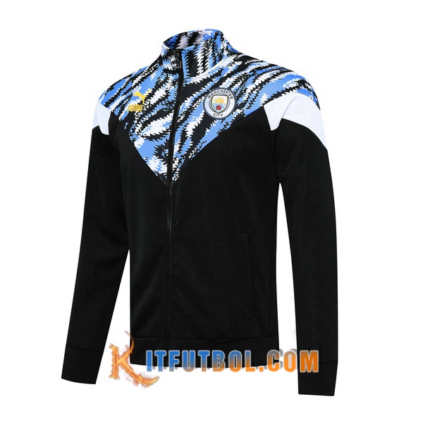 Nueva Chaqueta Futbol Manchester City Negro 20/21