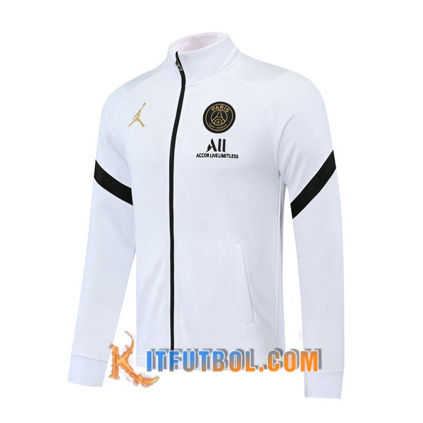 Nueva Chaqueta Futbol Pairis PSG Jordan Blanco 20/21