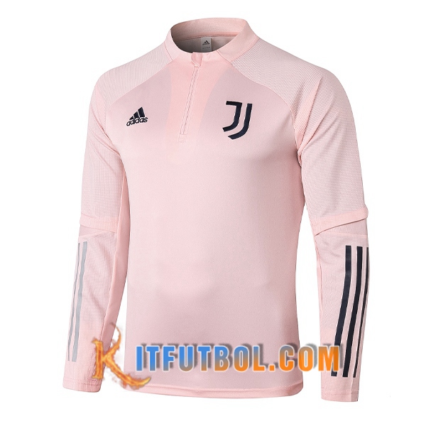 Nueva Entrenamiento Sudadera Juventus Rosa 20/21