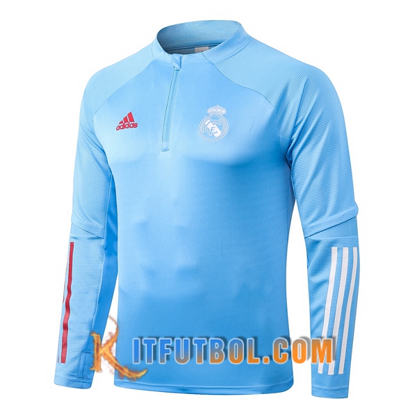 Nueva Entrenamiento Sudadera Real Madrid Azul 20/21