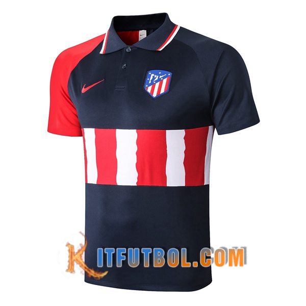 Nueva Polo Futbol Atletico Madrid Azul Royal 20/21
