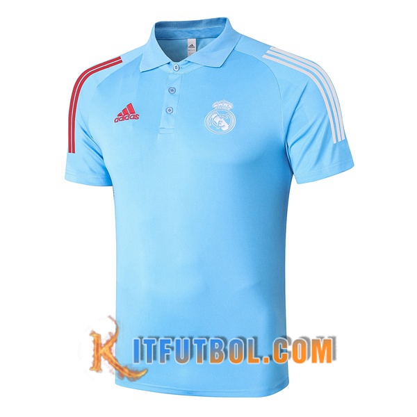 Nueva Polo Futbol Real Madrid Azul 20/21
