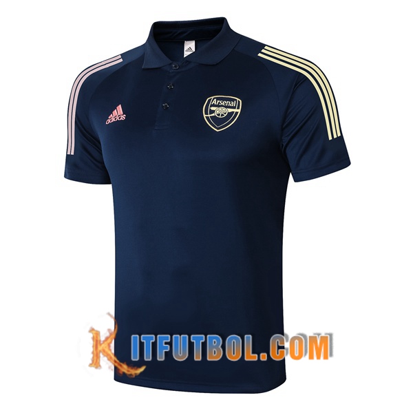 Nueva Polo Futbol Arsenal Azul Royal 20/21