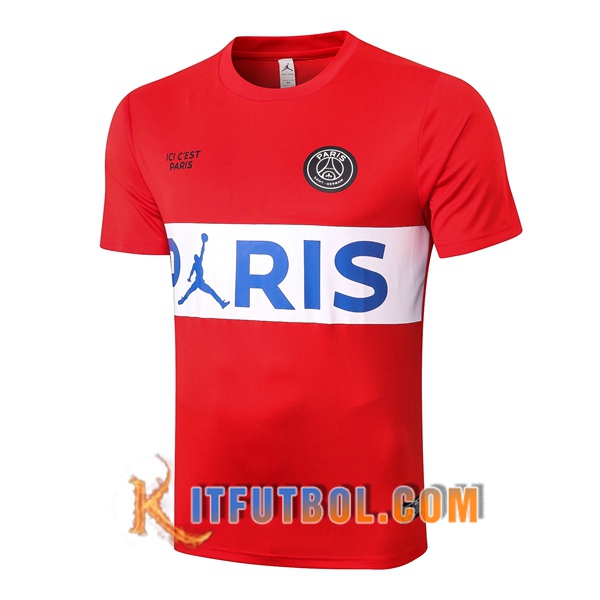 Camisetas de entrenamiento Paris PSG Roja 20/21