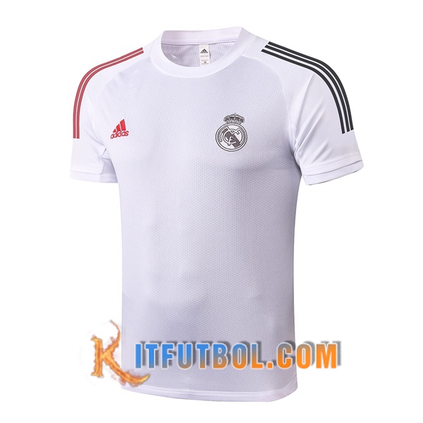 Camisetas de entrenamiento Real Madrid Blanco 20/21