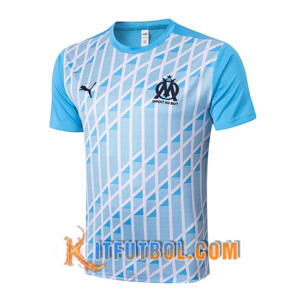 Camisetas de entrenamiento Marsella OM Azul 20/21