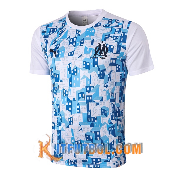 Camisetas de entrenamiento Marsella OM Blanco 20/21