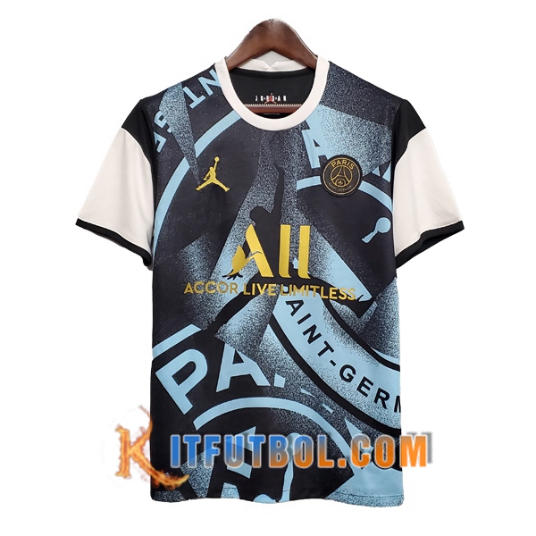 Camisetas de entrenamiento Paris PSG Jordan Gris 20/21