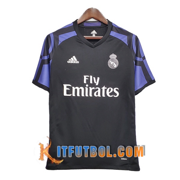 Camisetas Futbol Real Madrid Retro Tercera 2015/2016