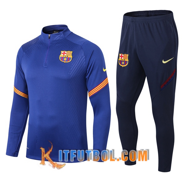 Nueva Chandal Futbol + Pantalones FC Barcelona Azul 20/21