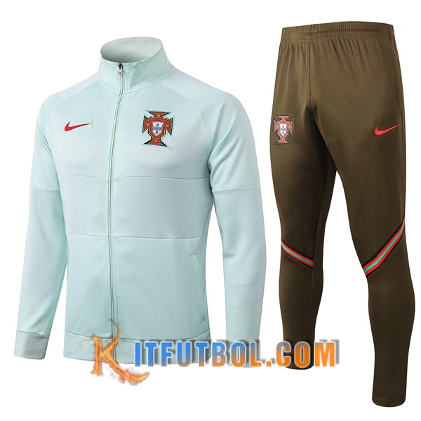 Nueva Chandal Futbol - Chaqueta + Pantalones Portugal Verde 20/21