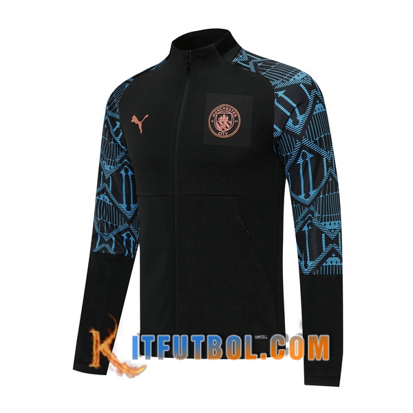 Nueva Chaqueta Futbol Manchester City Negro 20/21