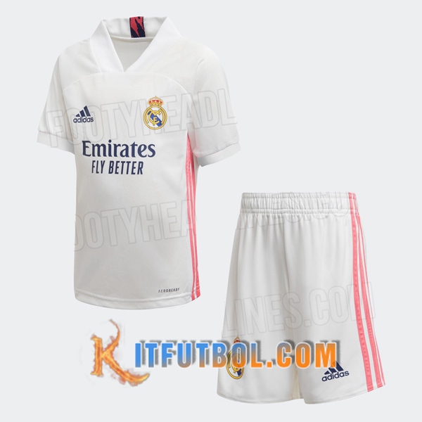 Camisetas Personalizadas Futbol Real Madrid Ninos Primera 20/21