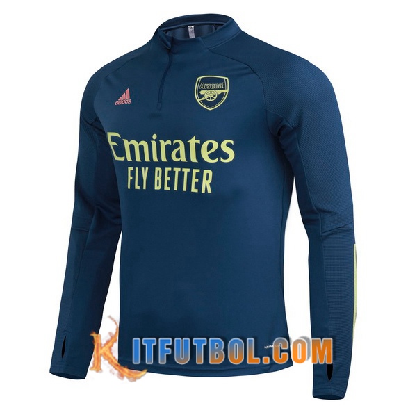 Nueva Entrenamiento Sudadera Arsenal Azul 20/21