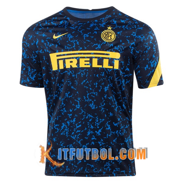 Camisetas de entrenamiento Inter Milan Azul 20/21