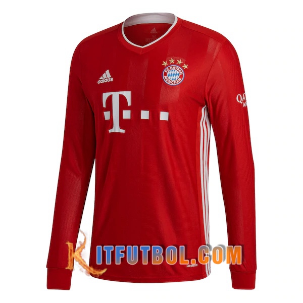 Camisetas Futbol Bayern Munich Primera Manga larga 20/21