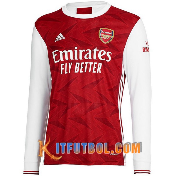 Camisetas Futbol Arsenal Primera Manga larga 20/21