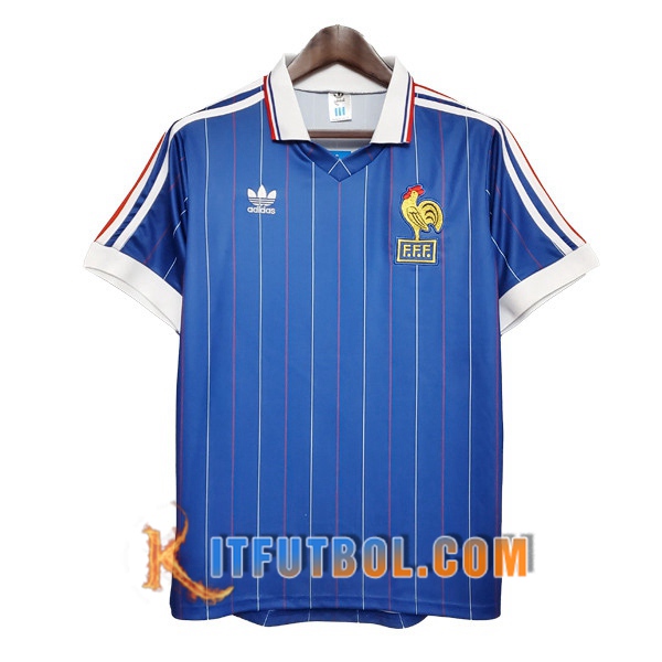 Camiseta Futbol Francia Retro Primera 1982