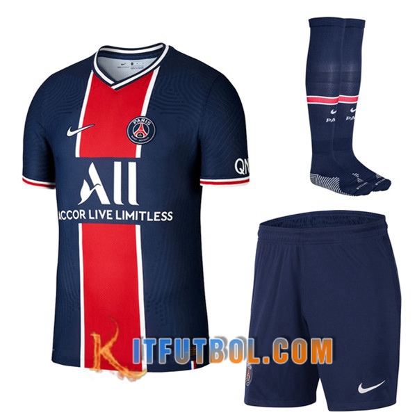 Traje Camisetas Futbol PSG Primera (Cortos+Calcetines) 2020/21