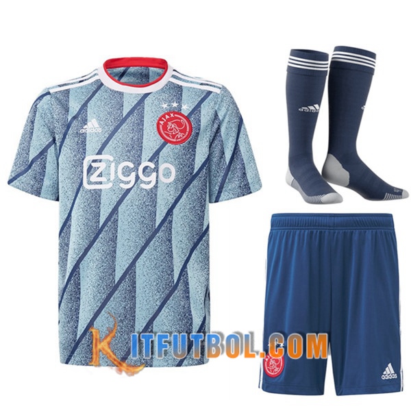Traje Camisetas Futbol AFC Ajax Segunda (Cortos+Calcetines) 2020/21