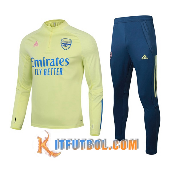 Nueva Chandal Futbol + Pantalones Arsenal Amarillo 20/21