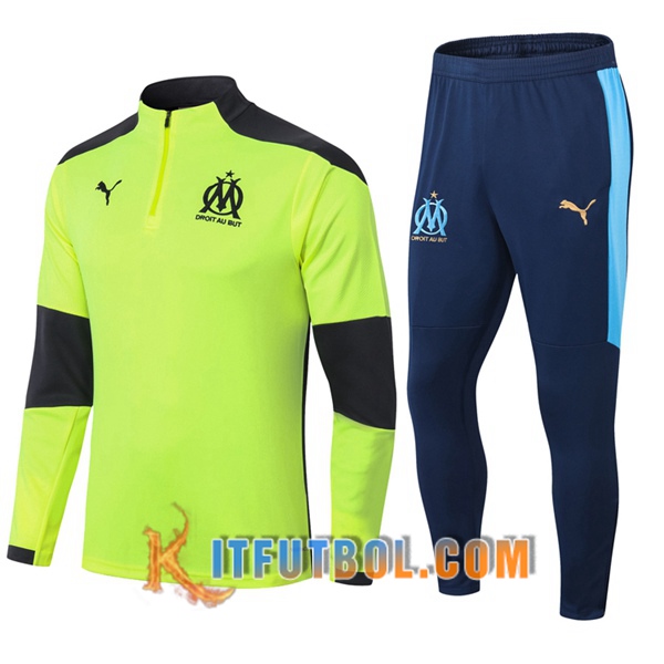 Nueva Chandal Futbol + Pantalones Marsella OM Verde 20/21