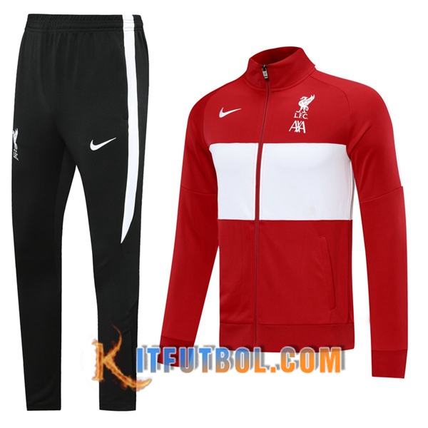 Nueva Chandal Futbol - Chaqueta + Pantalones FC Liverpool Roja 20/21