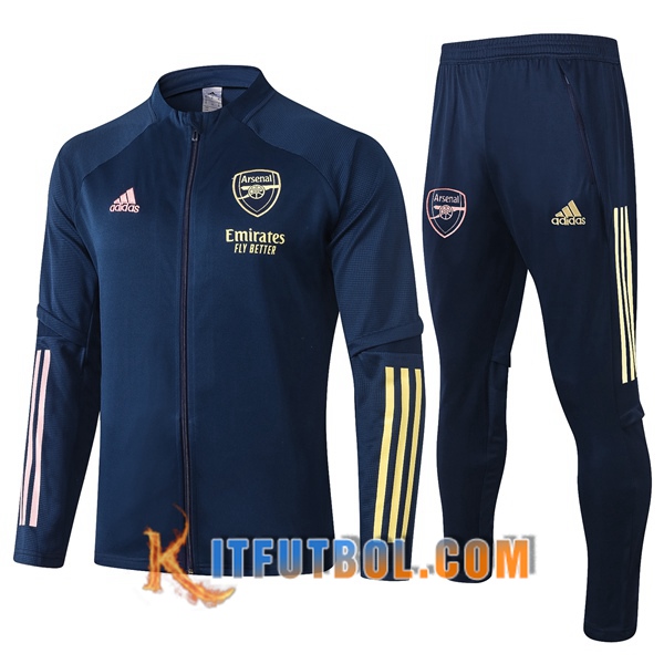 Nueva Chandal Futbol - Chaqueta + Pantalones Arsenal Azul Royal 20/21