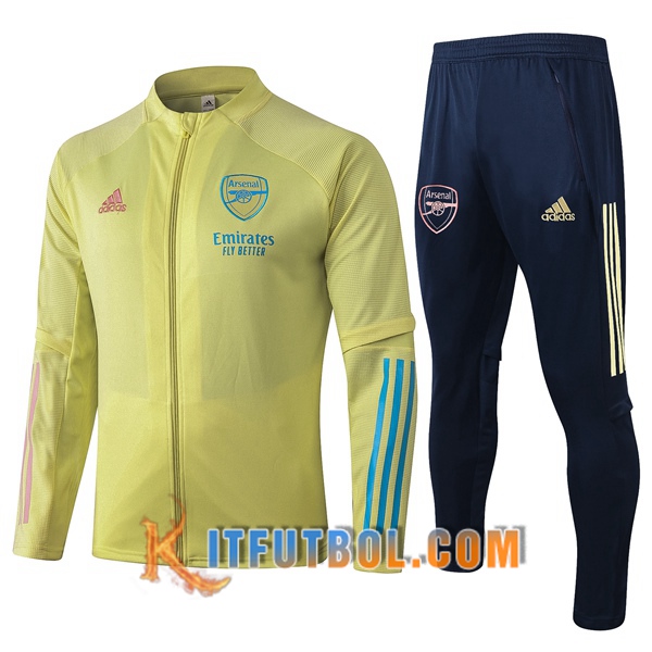 Nueva Chandal Futbol - Chaqueta + Pantalones Arsenal Amarillo 20/21
