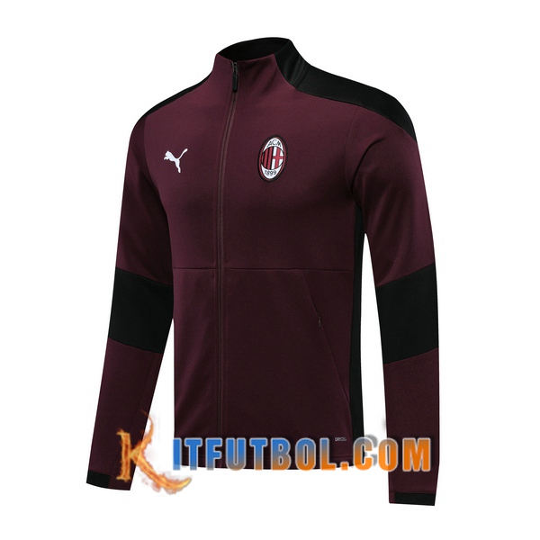 Nueva Chaqueta Futbol Milan AC Roja 20/21