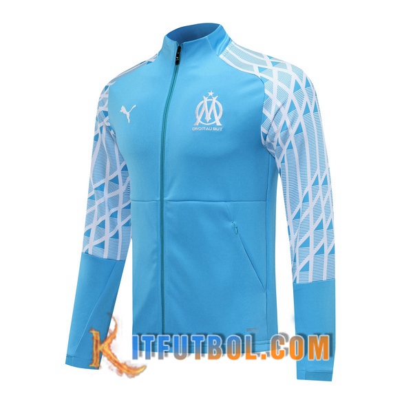 Nueva Chaqueta Futbol Marsella OM Azul 20/21