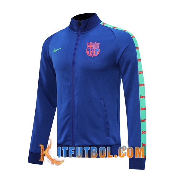 Nueva Chaqueta Futbol FC Barcelona Azul 20/21