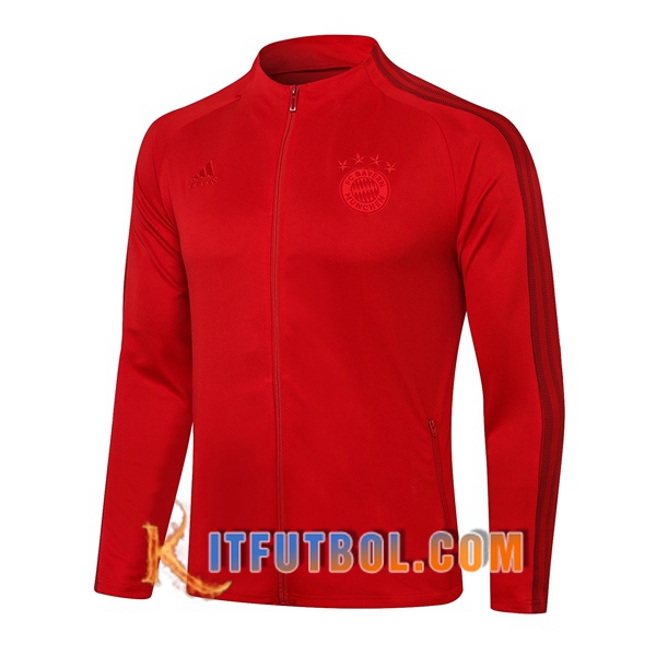 Nueva Chaqueta Futbol Bayern Munich Roja 20/21